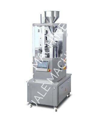 Máquina de enchimento de cápsulas de gelatina dura automática de pequeno laboratório para pellets de pó com preço barato