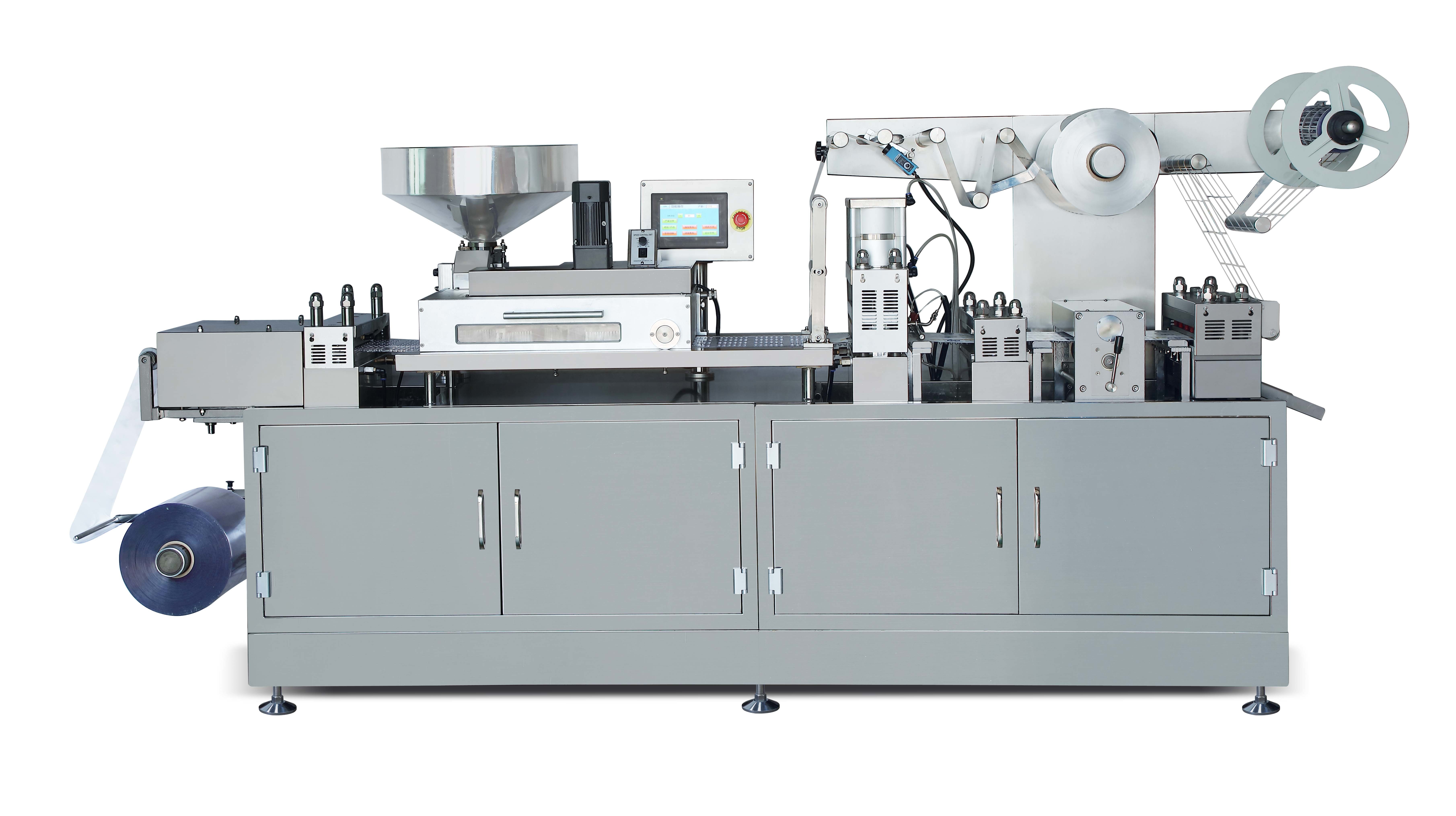 Máquina de embalagem automática de bolhas de plástico de alumínio DPP-140A